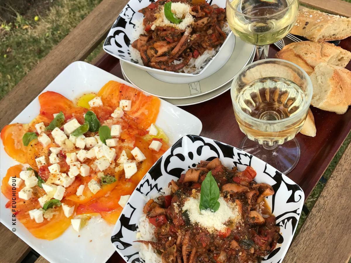 Ker Feuchidoul Bed and Breakfast Merlevenez Εξωτερικό φωτογραφία